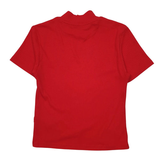 Womens Red FB Sisters   T Shirt