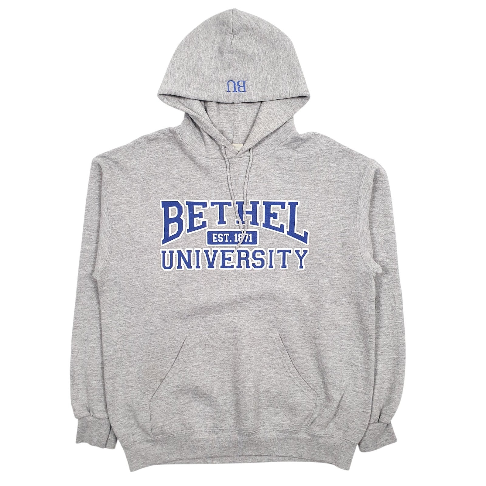 Mens Grey Lee  Hoodie Jumper