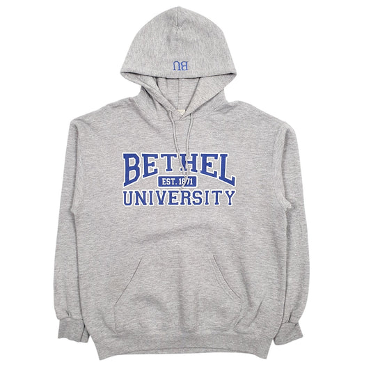 Mens Grey Lee  Hoodie Jumper