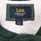 Mens Green Lee Shepa Lined Quarter Zip Jumper