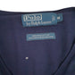 Mens Navy Polo Ralph Lauren Lightweight Pima V Neck Jumper