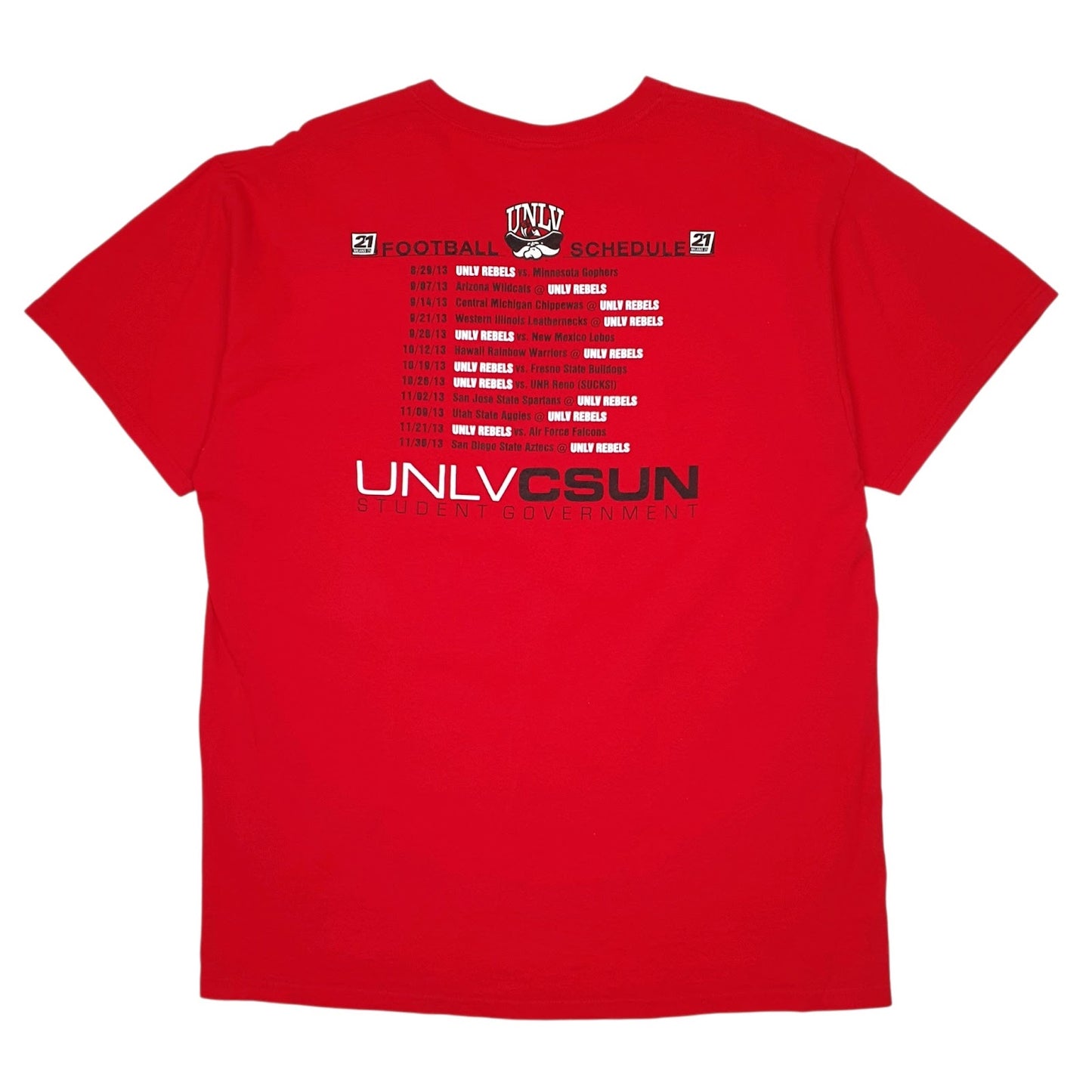 Mens Red Port & Company Coaches Caravan  T Shirt