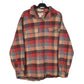Mens Red L.L.Bean Chamois Long Sleeve Shirt