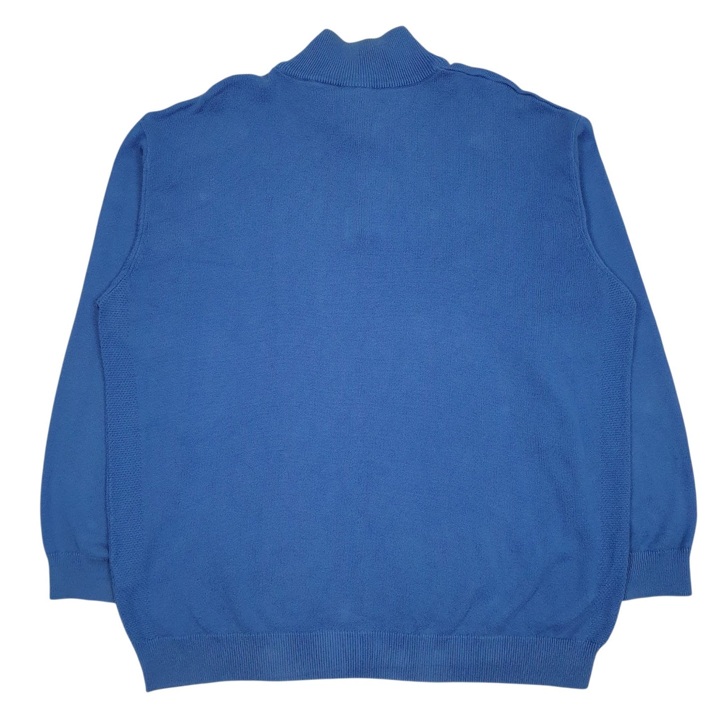 Mens Blue Lacoste  Quarter Zip Jumper