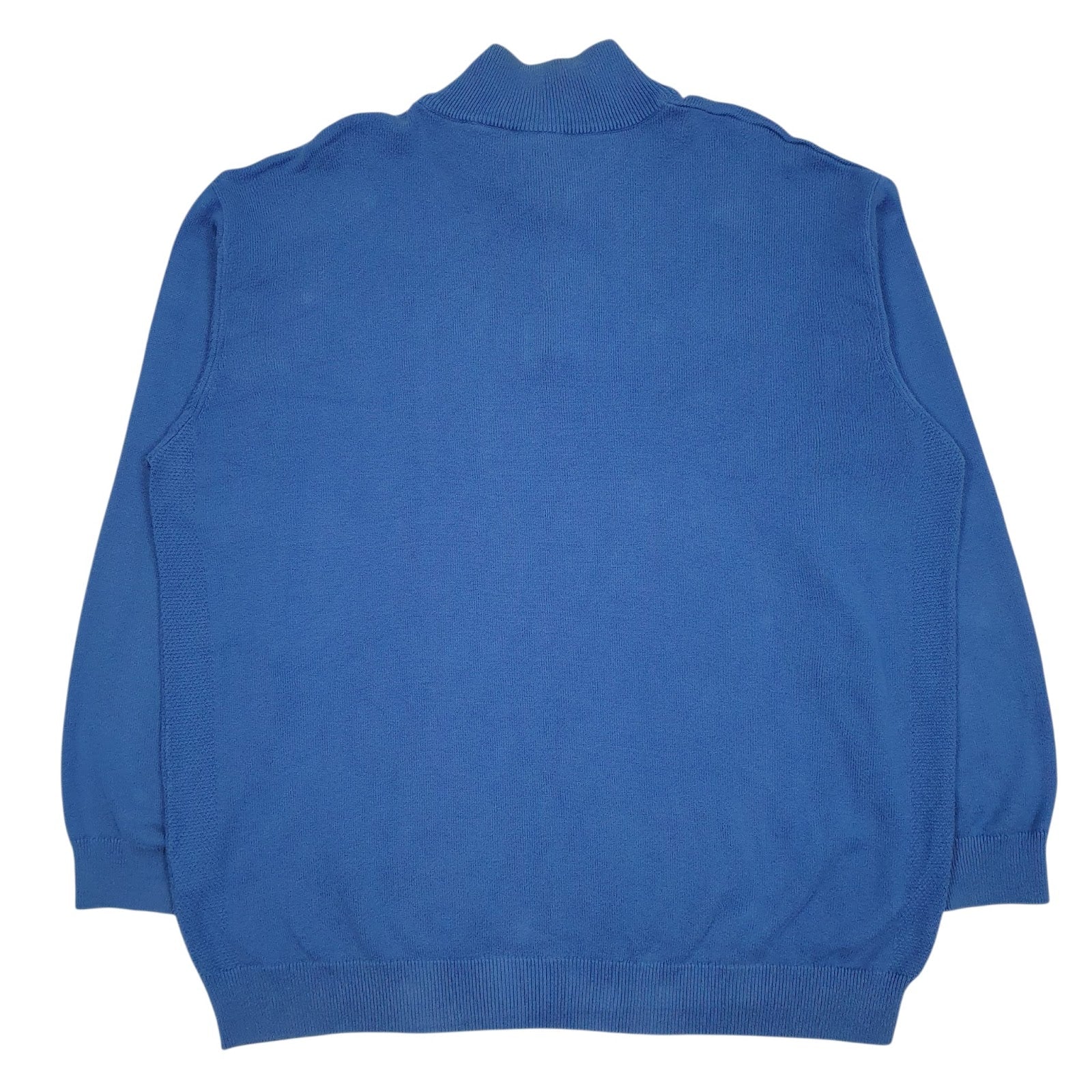 Mens Blue Lacoste  Quarter Zip Jumper