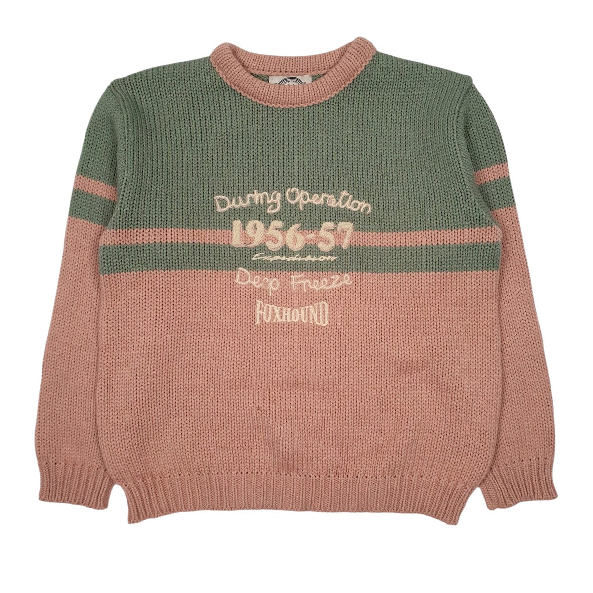 Womens Pink Foxhound  Crewneck Jumper