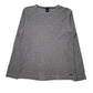 Mens Grey Hugo Boss  Long Sleeve T Shirt