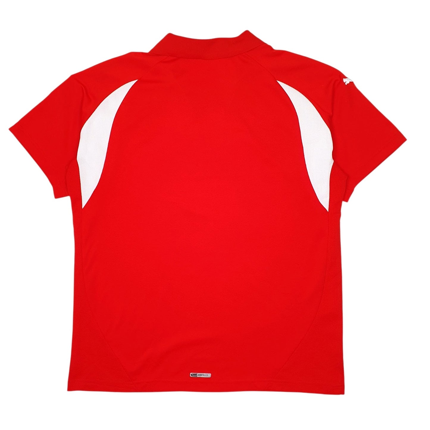 Mens Red Puma   Polo Shirt