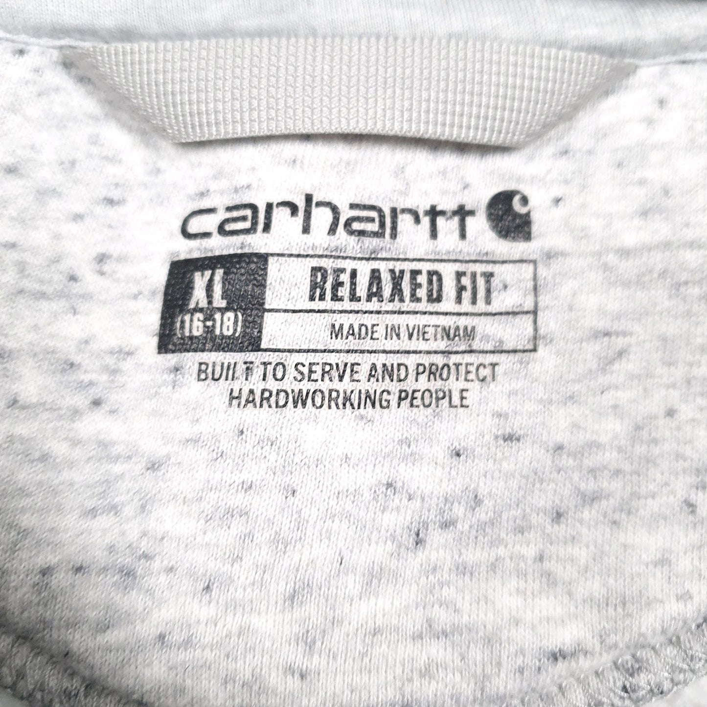 Womens Grey Carhartt  Hoodie Jumper