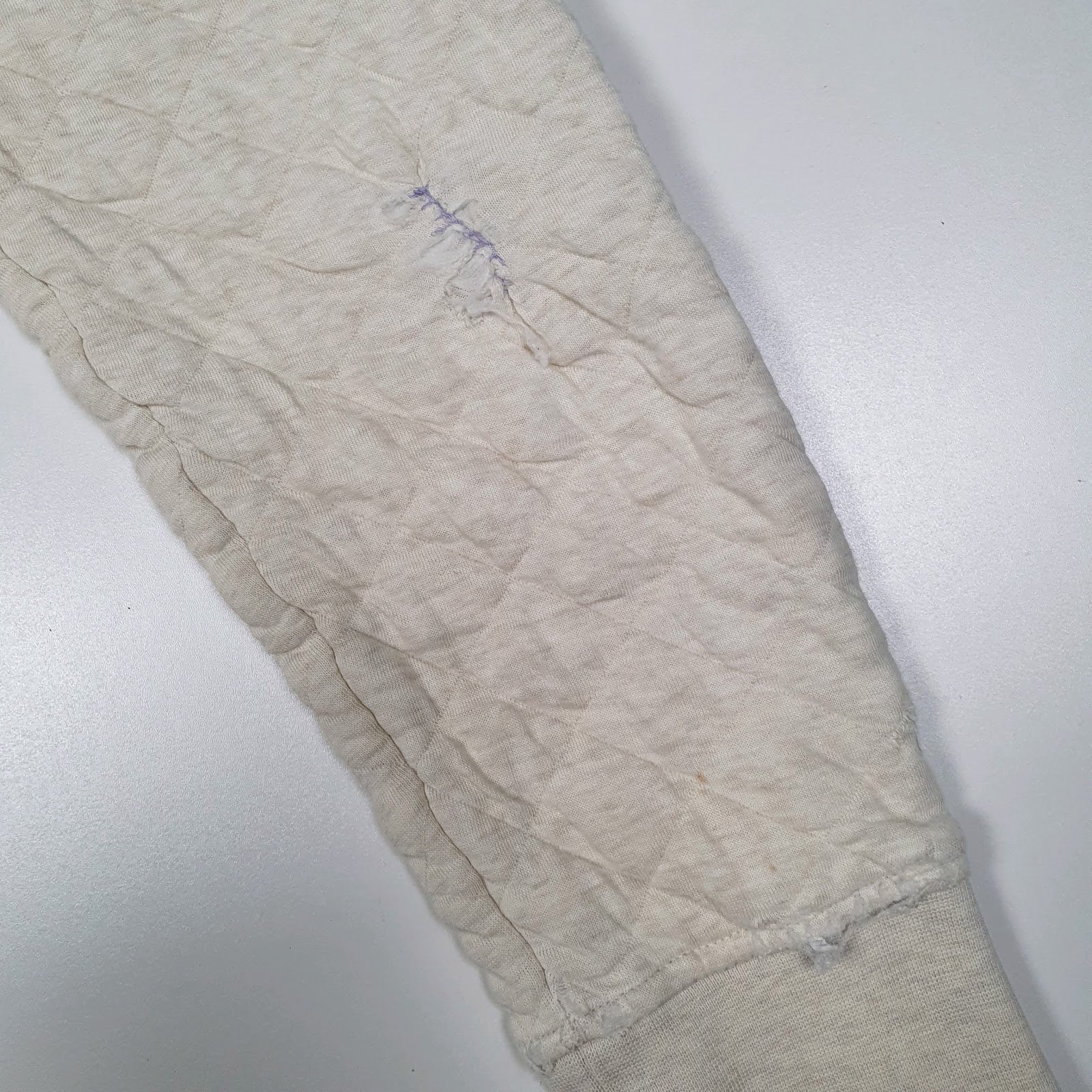Mens Cream Patagonia Organic Snap T Quarter Zip Jumper