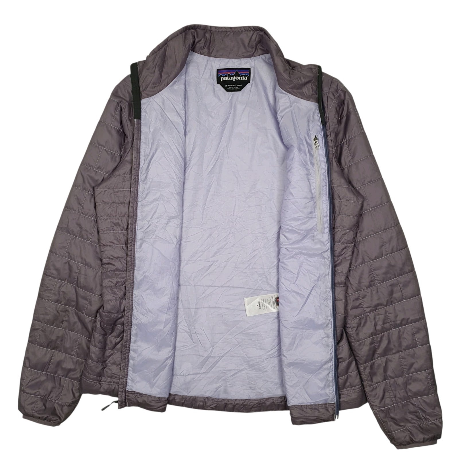 Womens Purple Patagonia Nano Puff  Coat