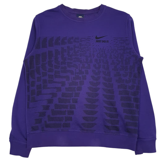 Mens Purple Nike  Crewneck Jumper