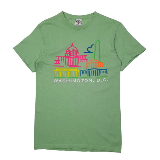 Mens Green Delta Pro Weight Washington DC Short Sleeve T Shirt