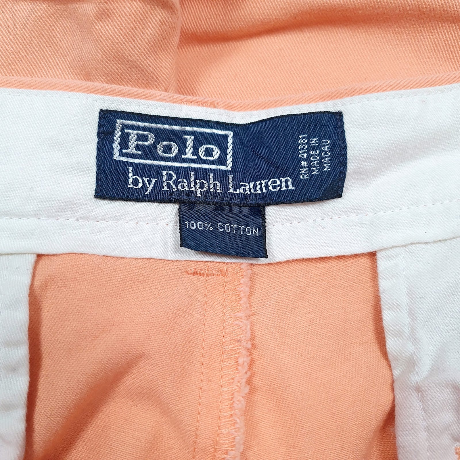 Mens Orange Polo Ralph Lauren   Trousers