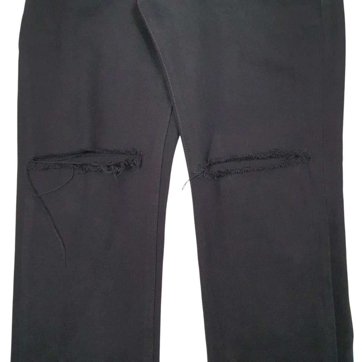 Womens Black Levis Distressed  Jeans