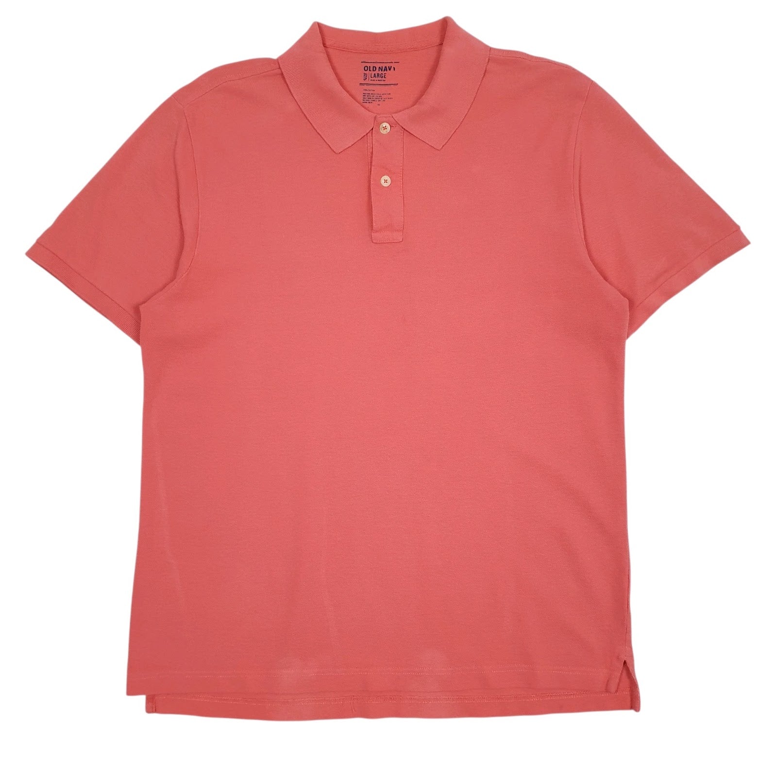 Mens Pink Old Navy  Short Sleeve Polo Shirt
