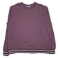 Mens Purple Fila  Crewneck Jumper