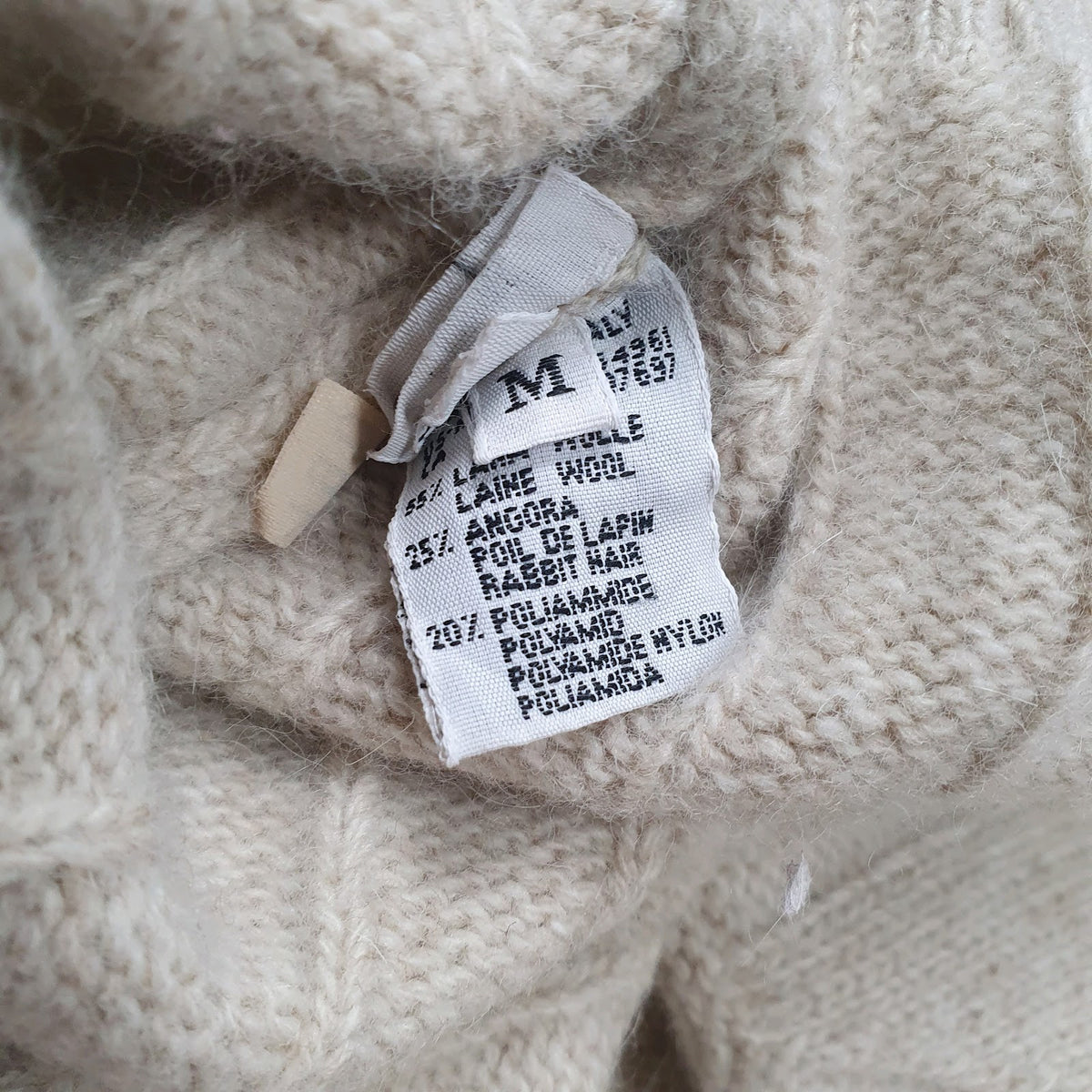 Mens Beige United Colors Of Benetton  Crewneck Jumper
