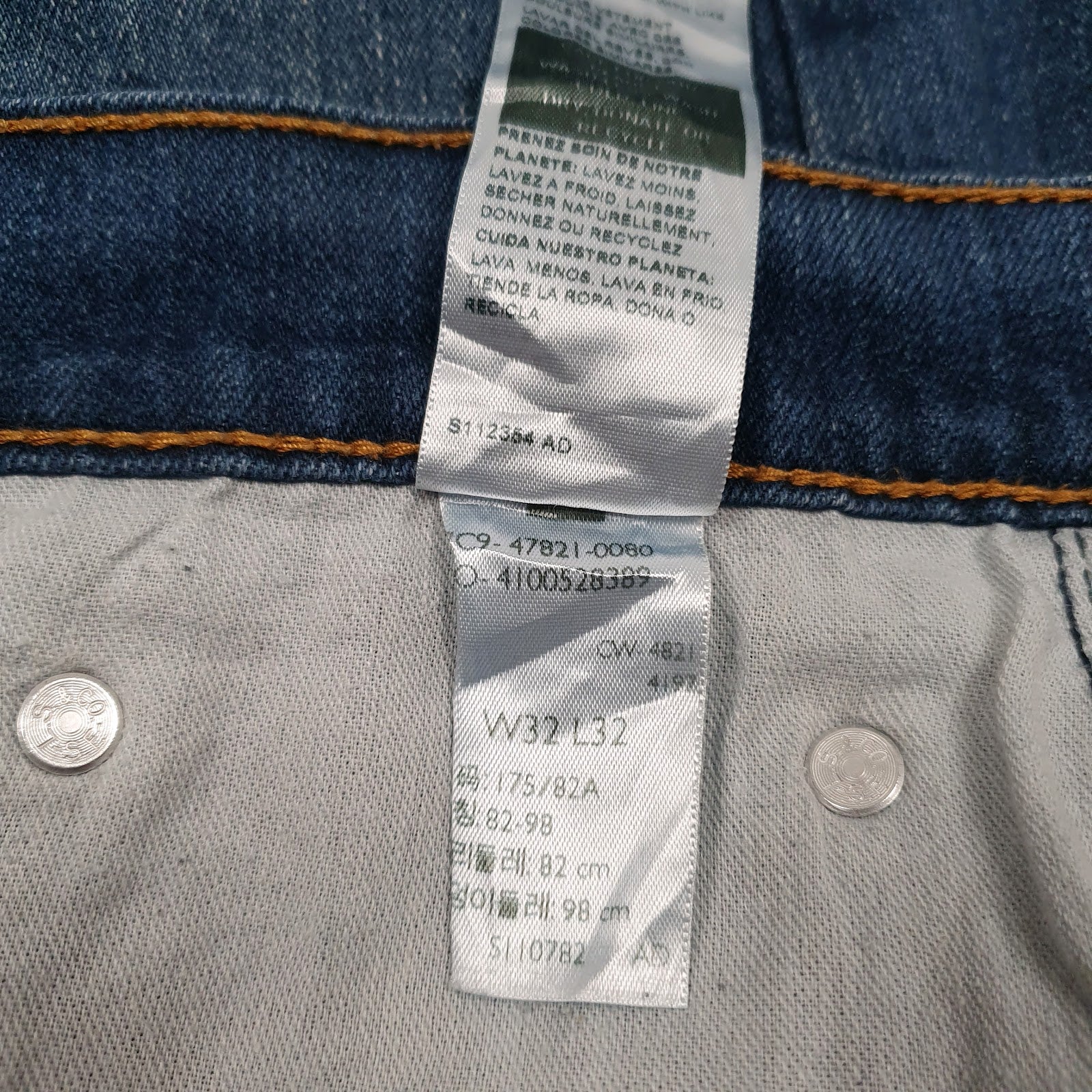 Mens Blue Levis   Jeans