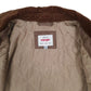 Mens Brown Wrangler Bomber Quilt Lined Detroit  Coat