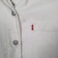 Mens Cream Levis Chore Windbreaker  Coat