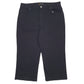 Womens Black Lee Capri Casual JeansW32 L20