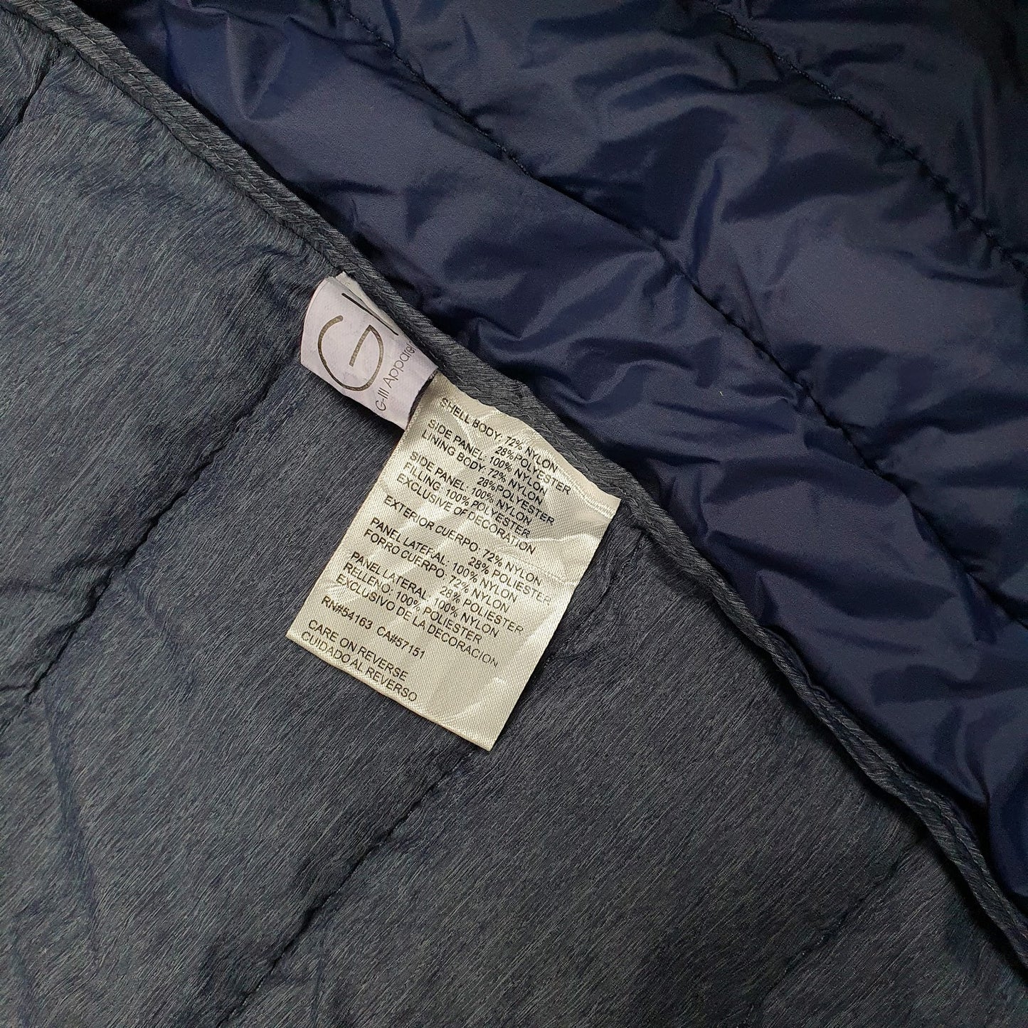 Mens Navy NFL Seattle Seahawks Football  Coat