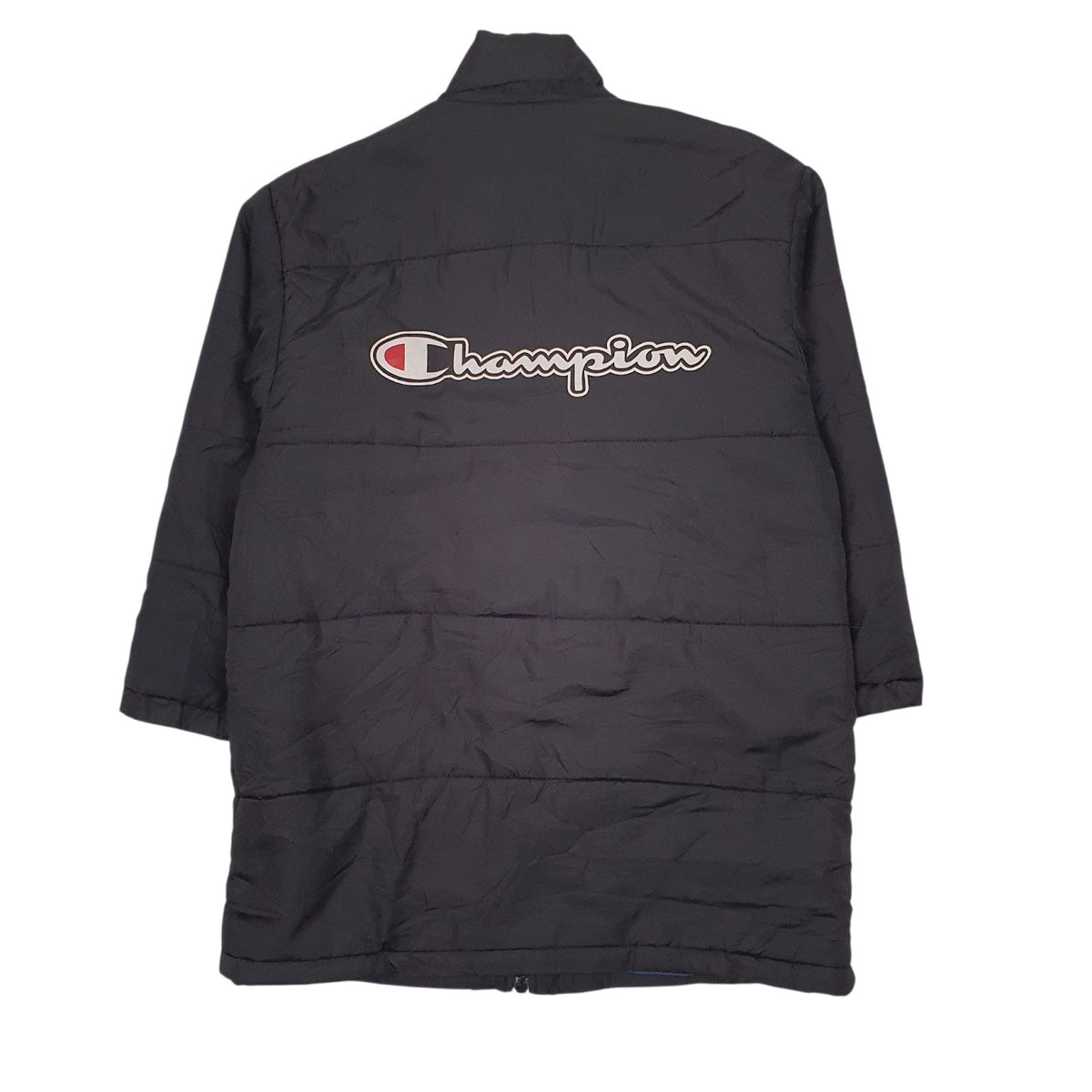 Mens Black Champion   Coat