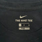 Mens Navy Nike Swoosh  T Shirt
