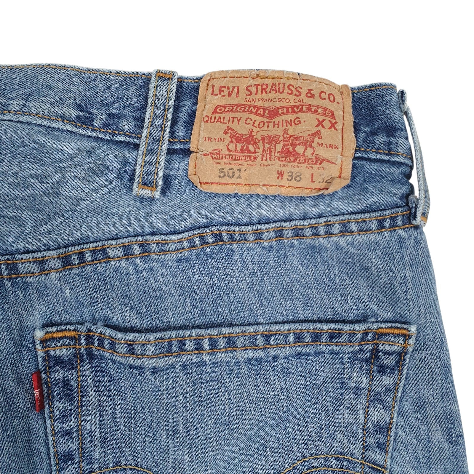 Mens Blue Levis   Jeans