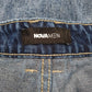 Mens Blue Nova Distressed  Jeans