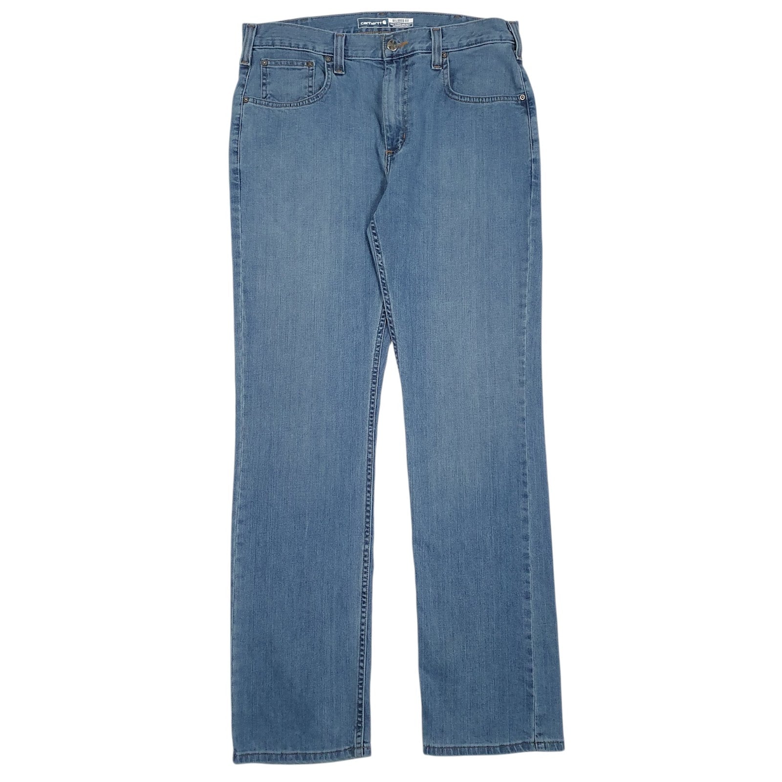 Mens Blue Carhartt  102804 964 JeansW33 L32
