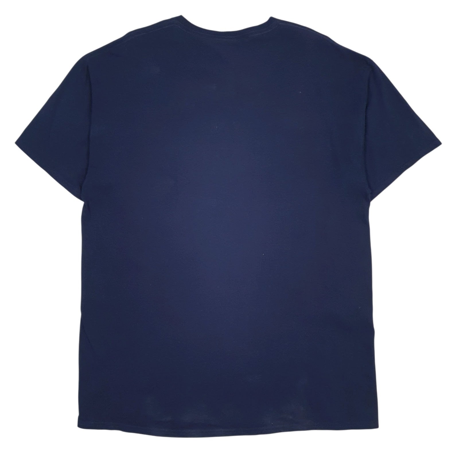 Mens Navy Fruit Of The Loom   T Shirt