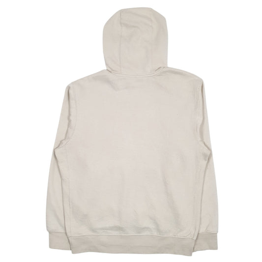 Mens Beige Nike Spellout Hoodie Jumper