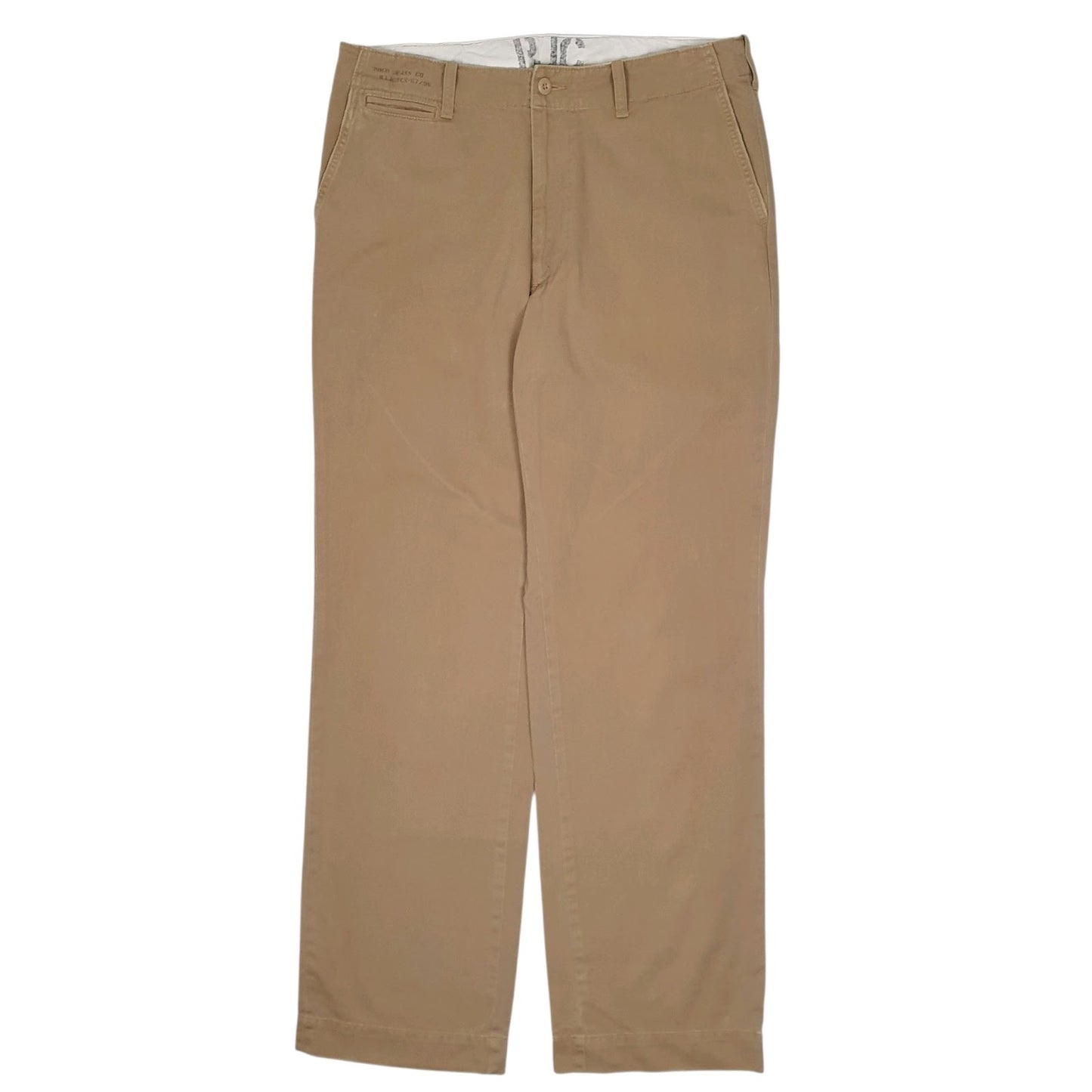 Mens Beige Ralph Lauren Polo Jeans Co Chino Trousers