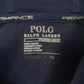Mens Navy Polo Ralph Lauren Performance Spellout Hoodie Jumper
