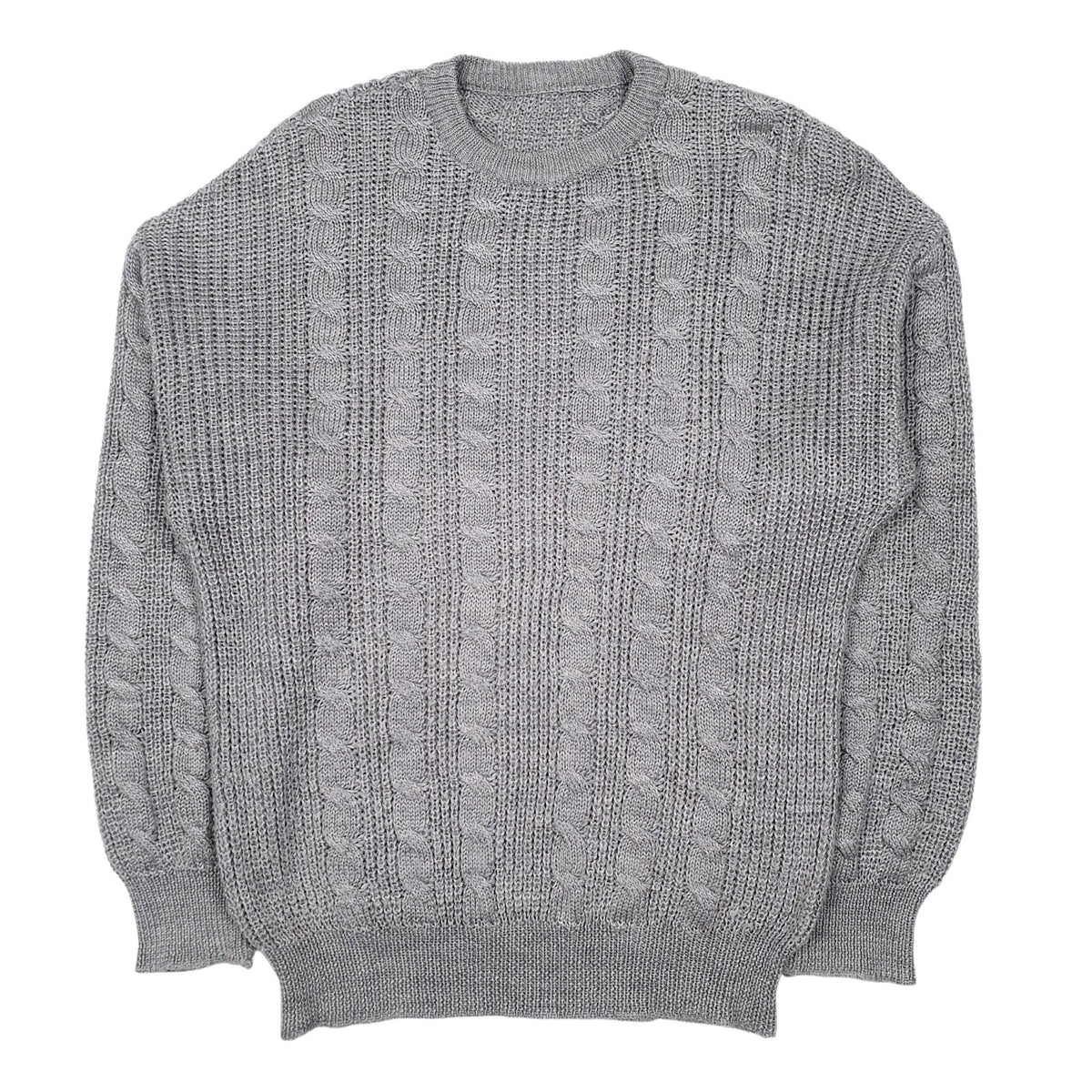 Mens Grey Unbranded  Crewneck Jumper