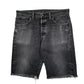 Mens Grey Levis Cut Off Denim Shorts