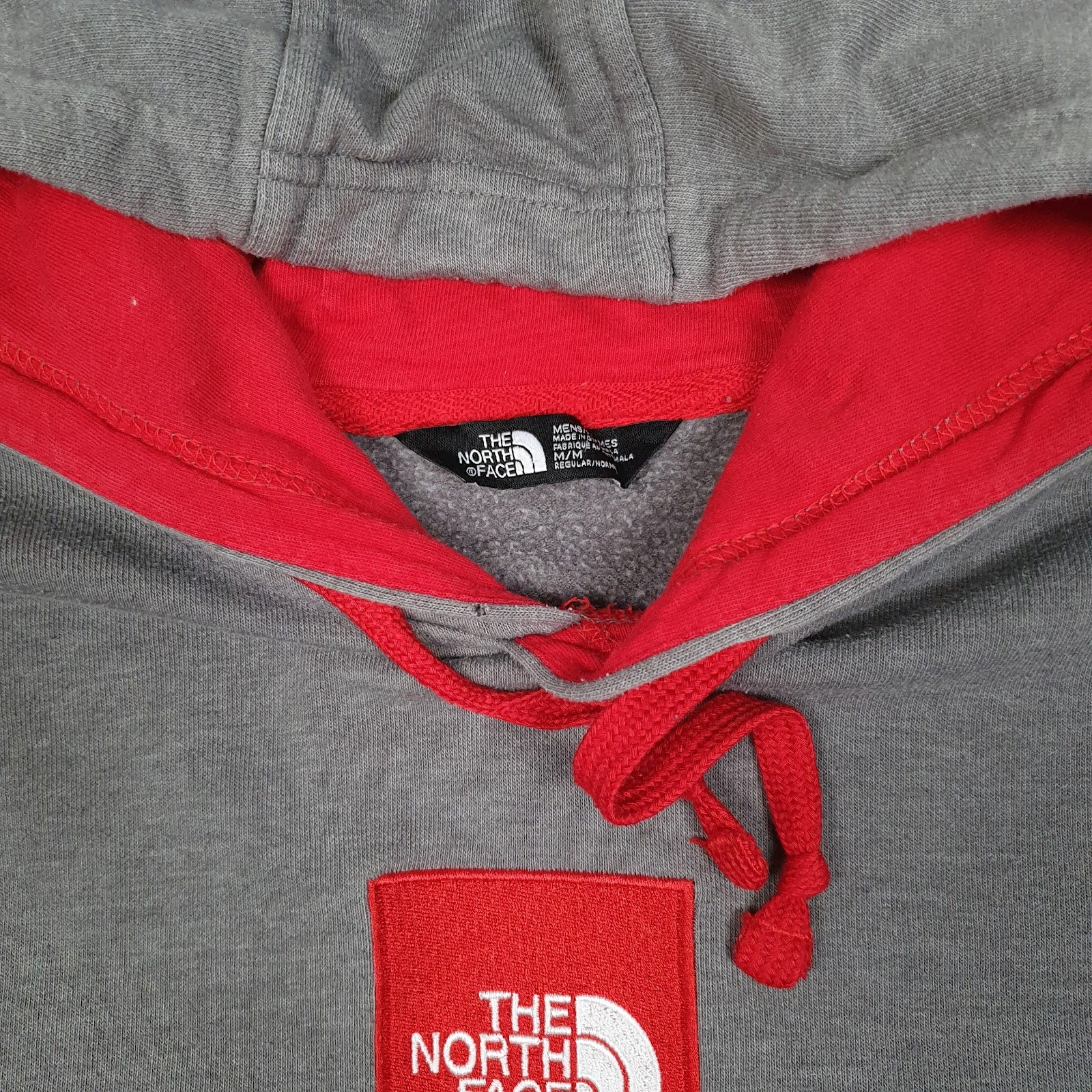Mens Grey The North Face  Hoodie Jumper