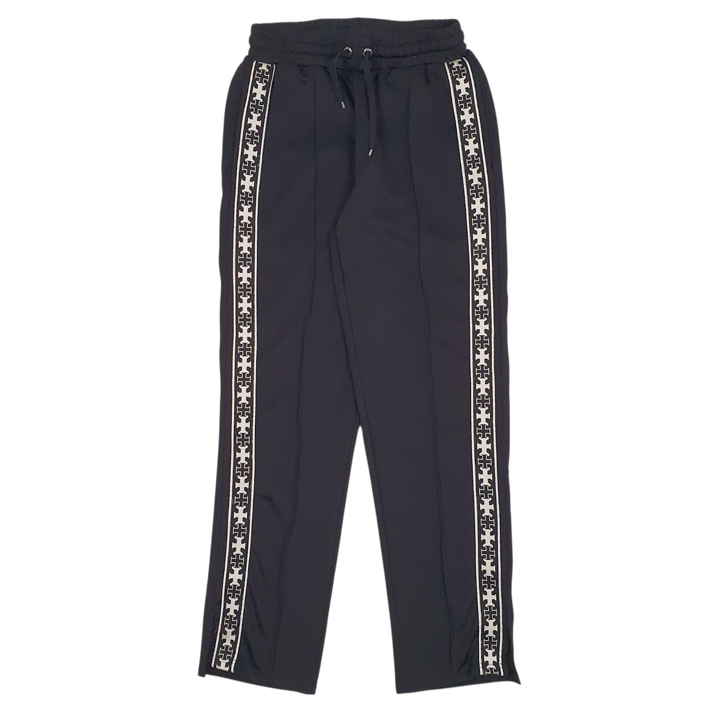 Mens Black Cernucci  Jogger Trousers