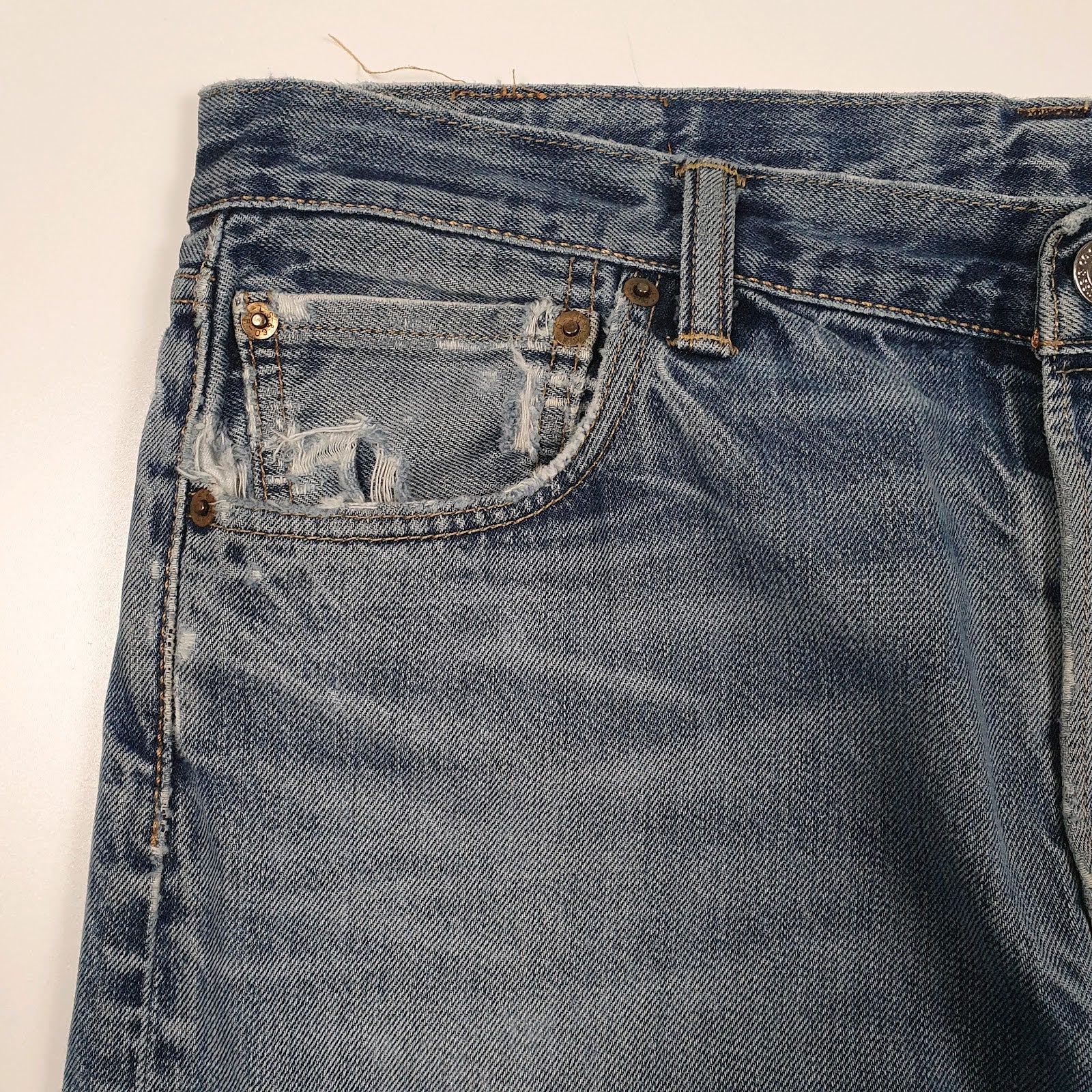 Mens Blue Levis   Jeans