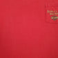 Mens Red Harley Davidson  Crewneck T Shirt