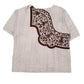 Womens Grey GMV Jeans Oversized Blouse  T Shirt