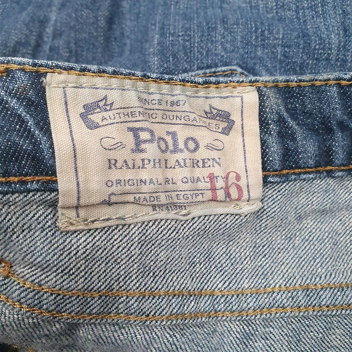 Womens Blue Polo Ralph Lauren   Jeans