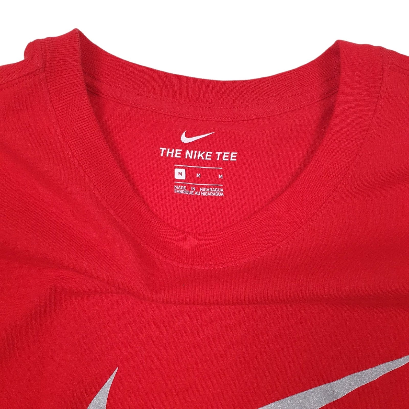 Mens Red Nike   T Shirt