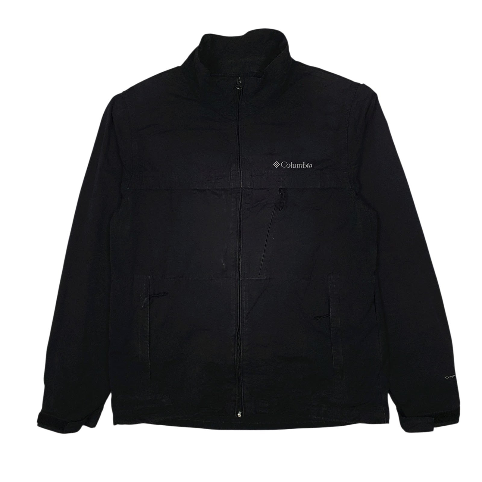Mens Black Columbia Sportswear Company  Quarter Zip Coat