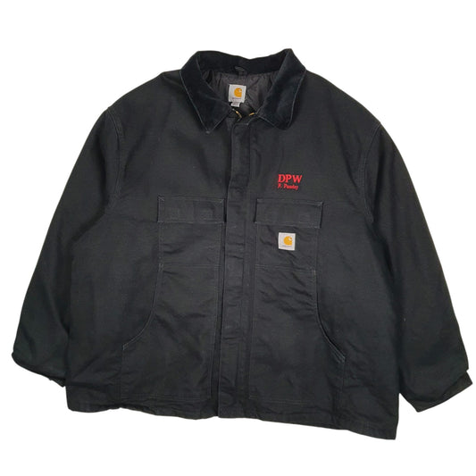 Mens Black Carhartt C003 BLK  Coat