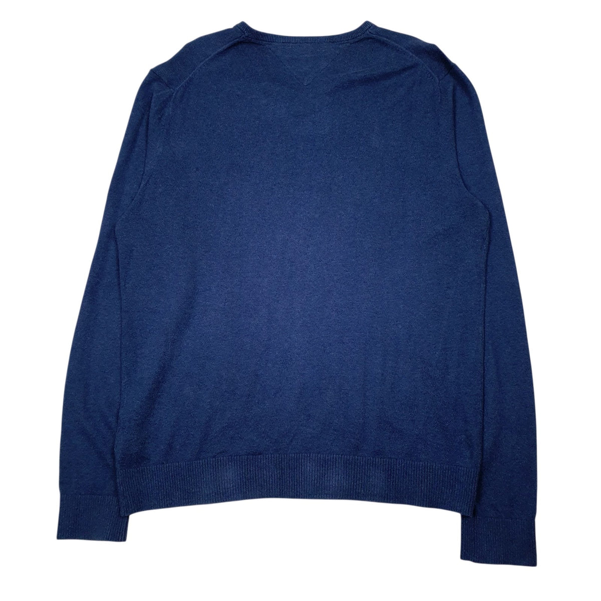 Womens Blue Tommy Hilfiger  V Neck Jumper