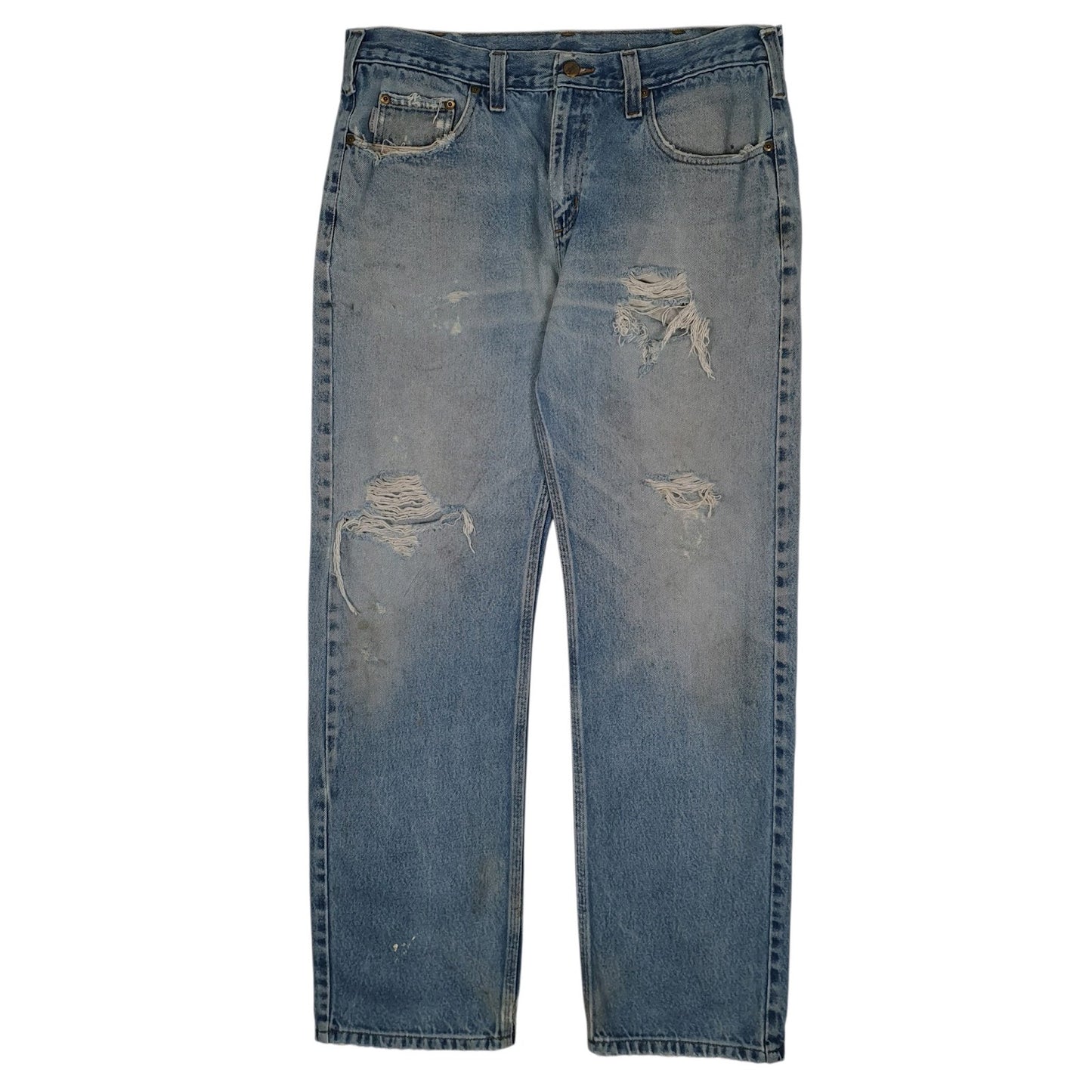 Mens Blue Carhartt  B480 JeansW36 L32