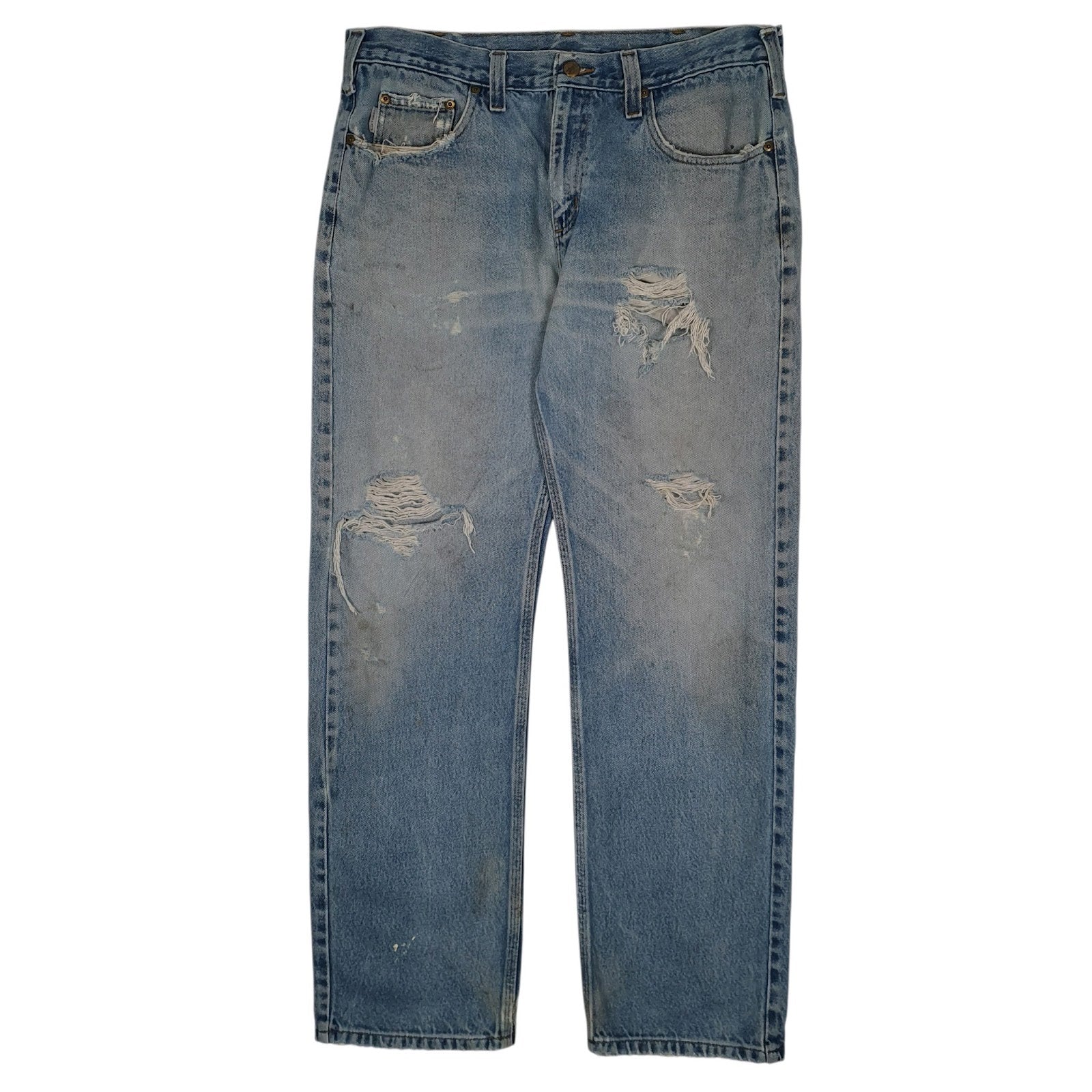 Mens Blue Carhartt  B480 JeansW36 L32